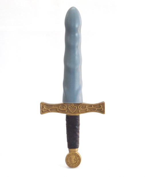 Dildo Bronze Eagle Sword s hladkým povrchem