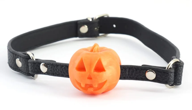 Roubík Geeky Sex Toys Halloween Pumpkin Ball Gag