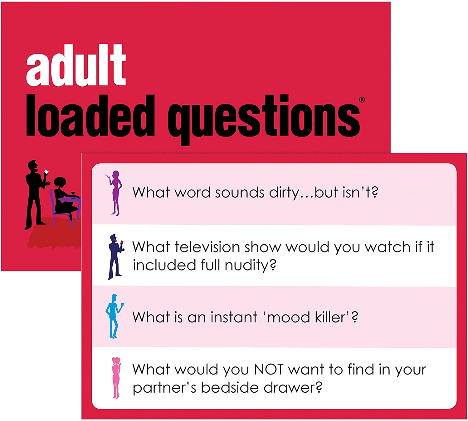 Sexuální karetní hra Adult Loaded Questions