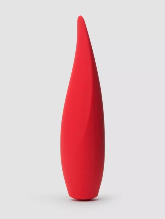 Red Hot dobíjecí silikonový vibrátor s blikajícím jazykem