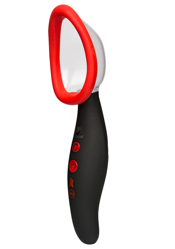 Erotická hračka KINK - Pumped - Rechargeable Vibrating Sucking Vagina Pump